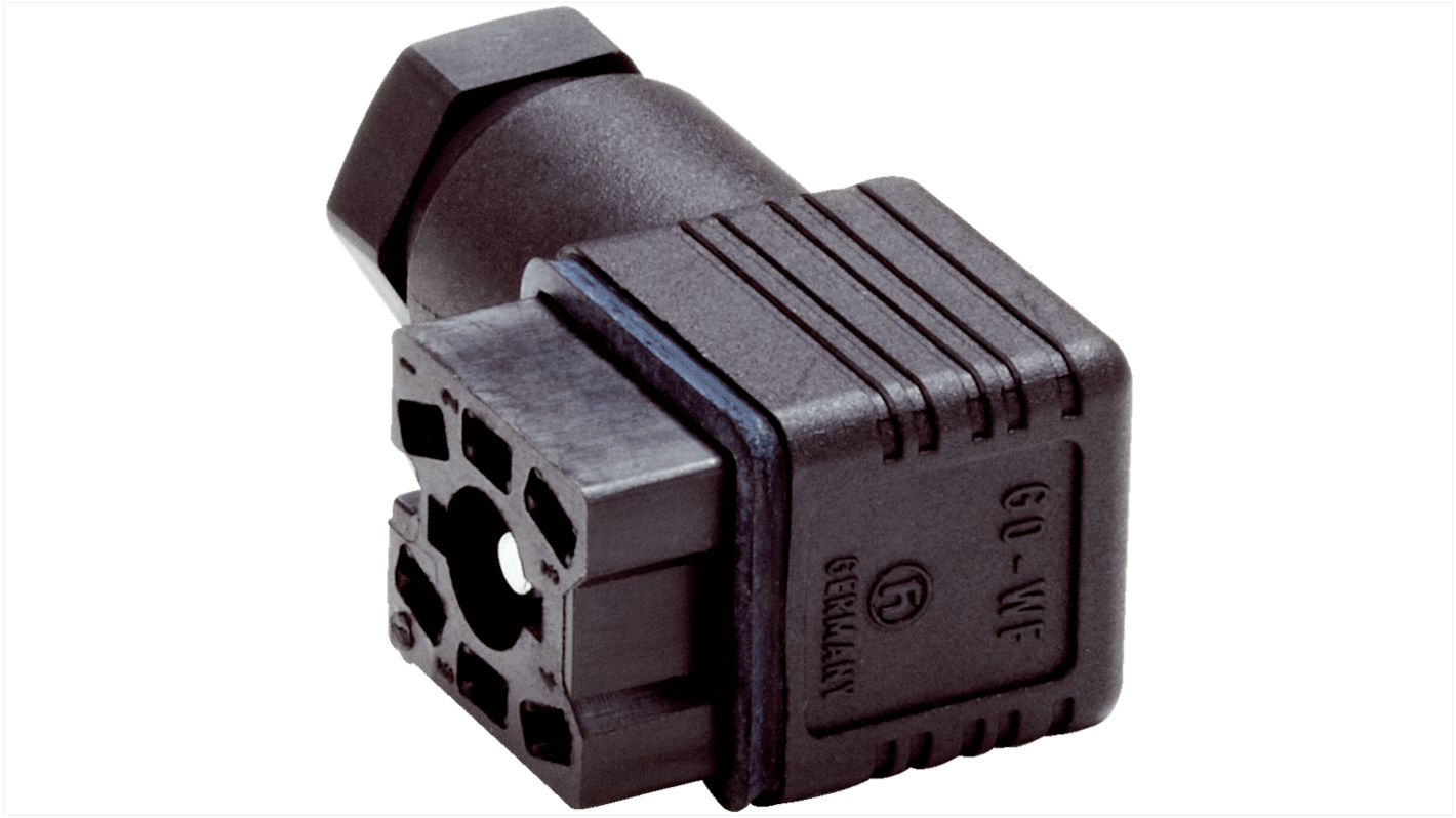 Sick, DOS Compact Power Connector Cable Mount Plug, 6A, 50 V