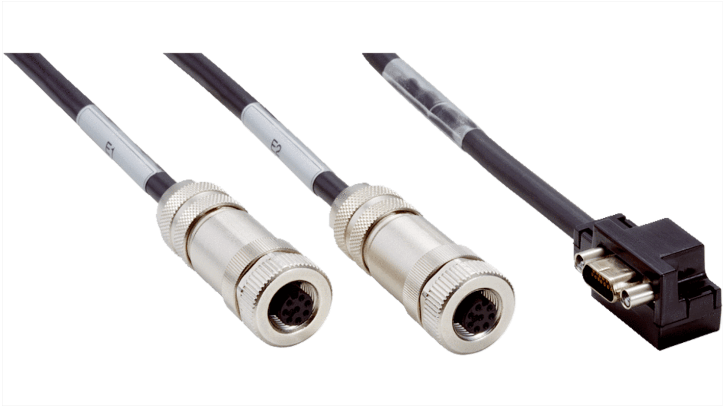 Kabel, długość 500mm, złącze A: Micro D-Sub, złącze B: Złącze M12