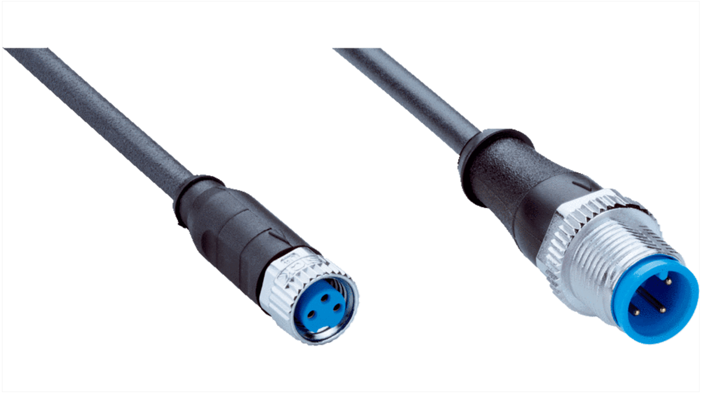 YG2A13-020UB1M2A13 | Connettore e cavo Sick 3 cond. M12 Femmina / M12 Maschio, 4.1mm, L. 2m | RS