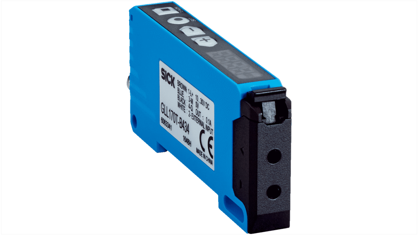 Sensore per fibre ottiche Sick, PNP - NPN, 10 → 30 V CC, IP66