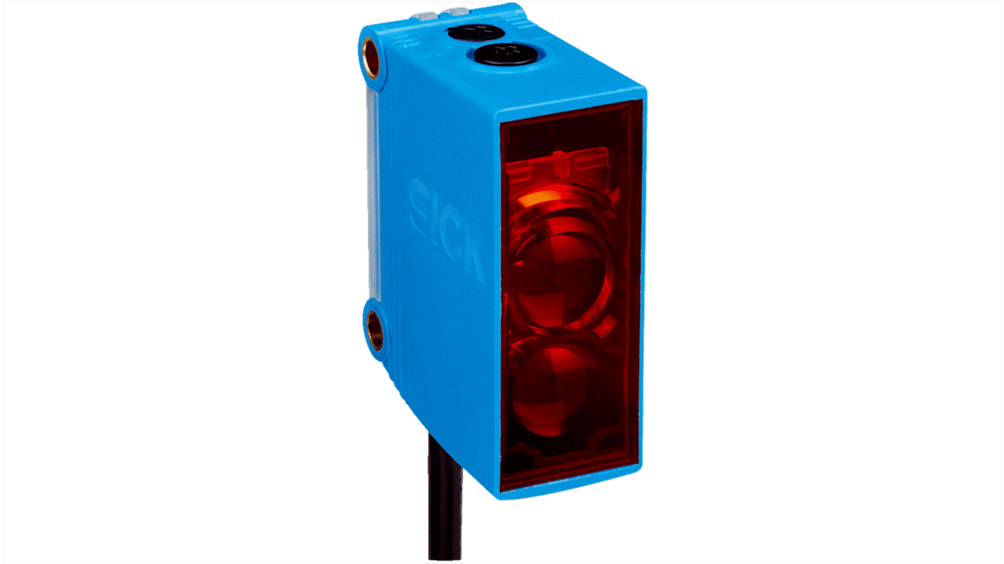 Sick Background Suppression Photoelectric Sensor, Rectangular Sensor, 950 mm Detection Range