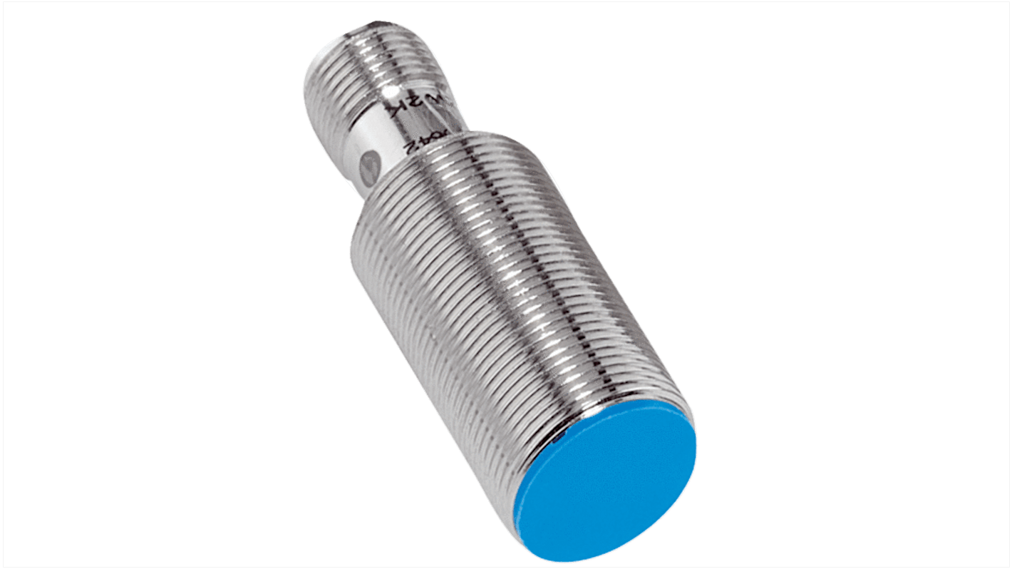 Sick IME18 Series Inductive Barrel-Style Inductive Proximity Sensor, M18 x 1, 5 mm Detection, NPN Output, 10 →