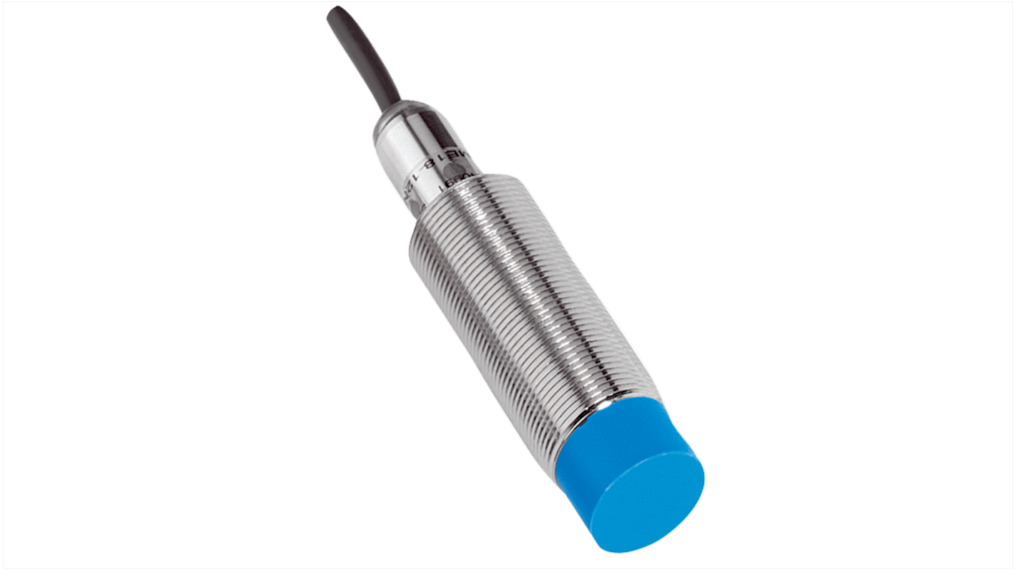 Sick IME18 Series Inductive Barrel-Style Inductive Proximity Sensor, M18 x 1, 12 mm Detection, Normally Closed Output,