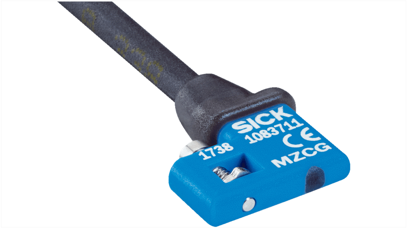 Sensor para actuador neumático Sick MZCG-1Z7PS-KUB, PNP, Ranura en C, IP68