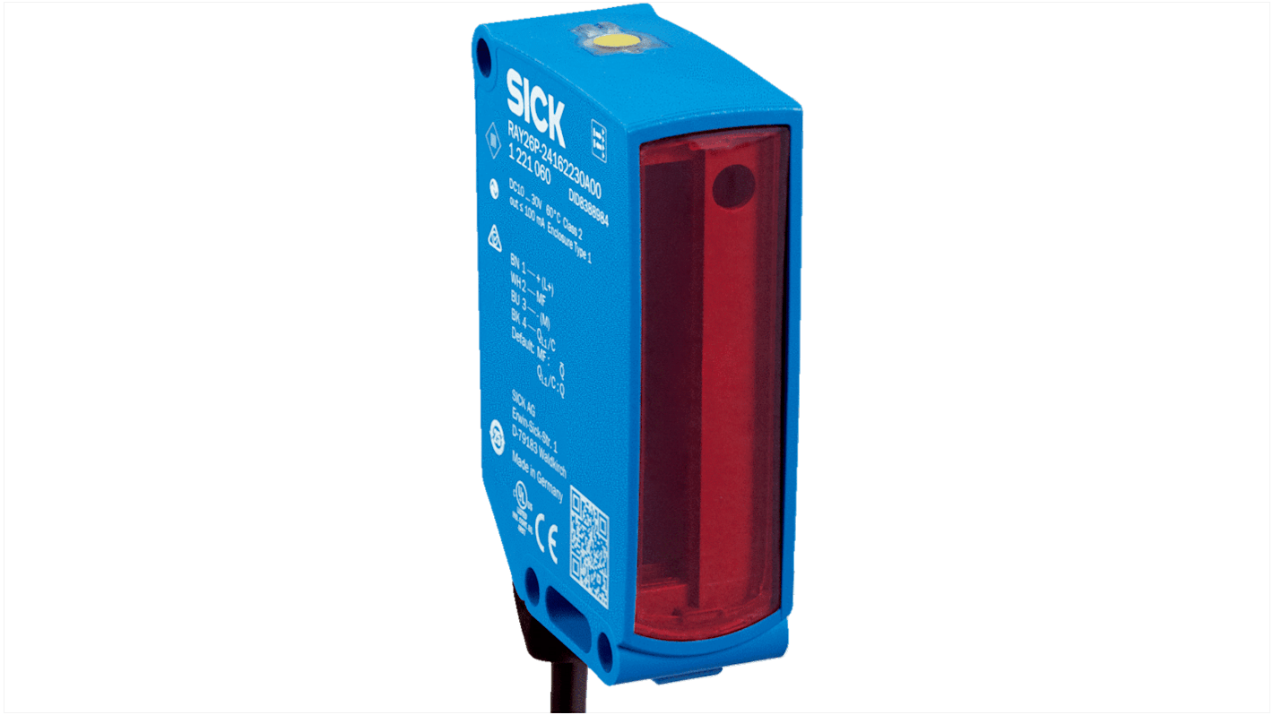 RAY26P-1H161530A00 | Retroreflective Photoelectric Sensor, Rectangular ...