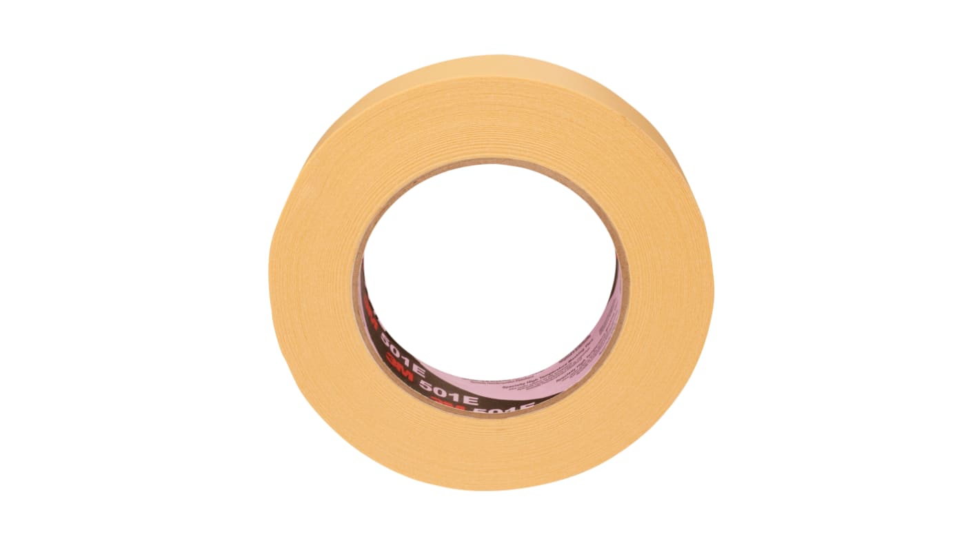 3M 501E Chamois Masking Tape 18mm x 50m