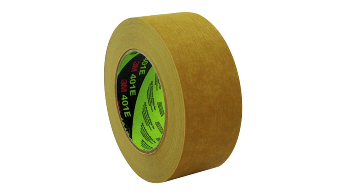 マスキングテープ 3M クレープ紙,幅：18mm,長さ：50m 茶