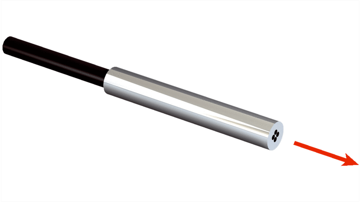 Sensor de fibra óptica de plástico Sick, alcance 1.100 mm