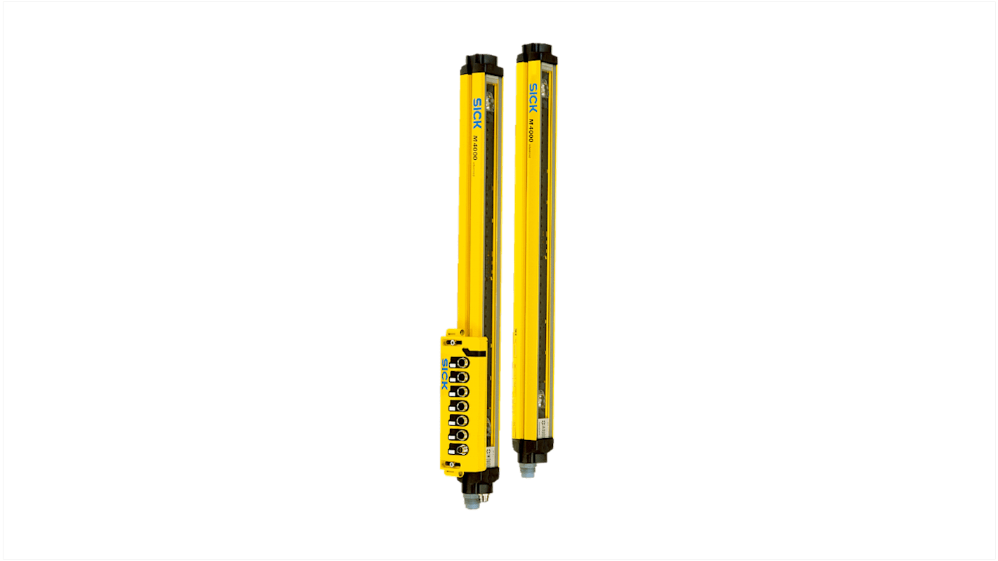 Sick M40E Lichtvorhang Strahlabstand 400mm Empfänger Typ PL e Typ 4 / SIL 3 3-Strahl, Schutzhöhe 800mm