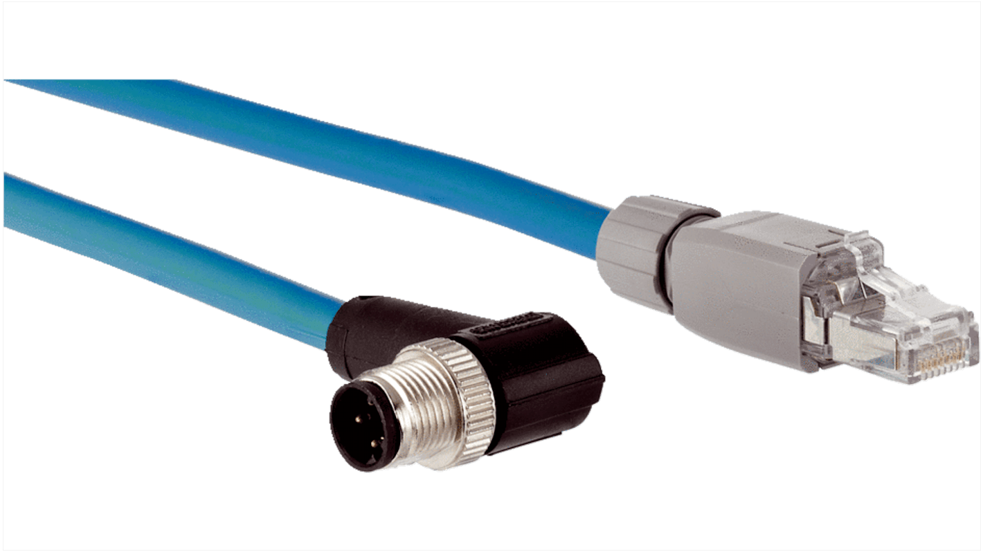 Cable Ethernet Cat5 apantallado Sick de color Verde, long. 30m, funda de PVC