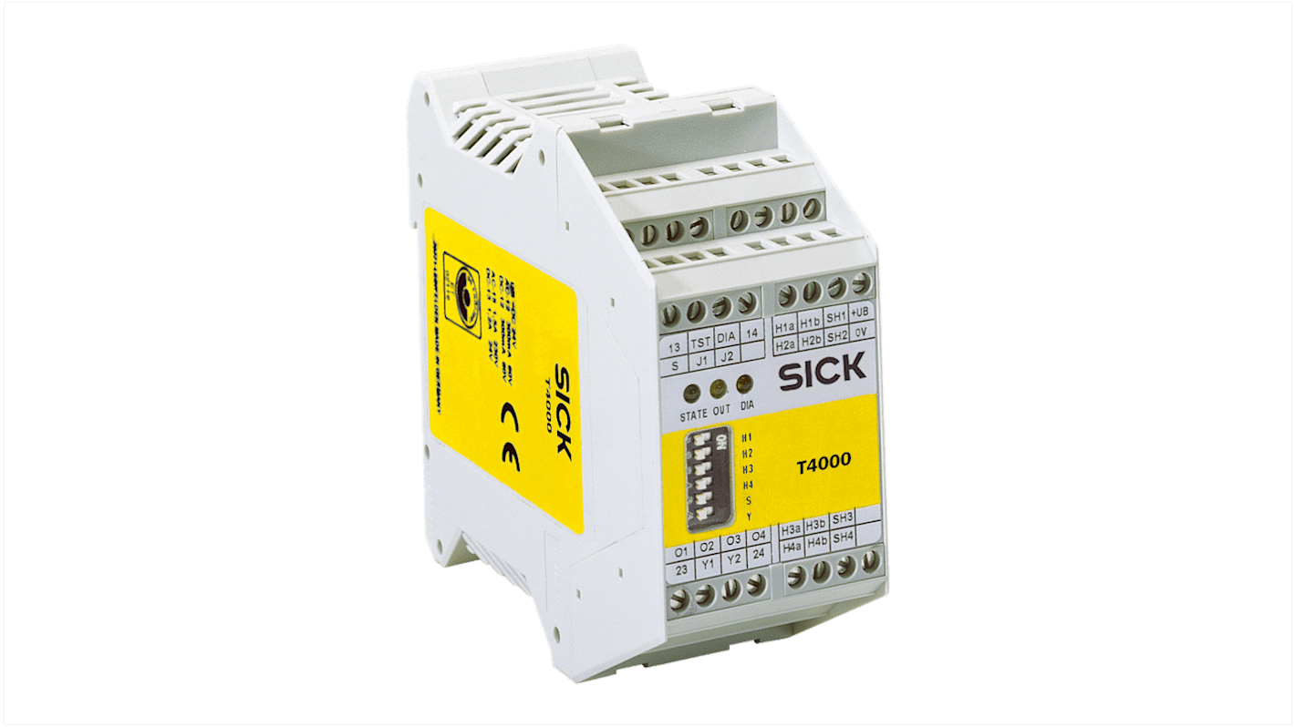 Interruttore di sicurezza Sick T4000, IP20, 1,2A