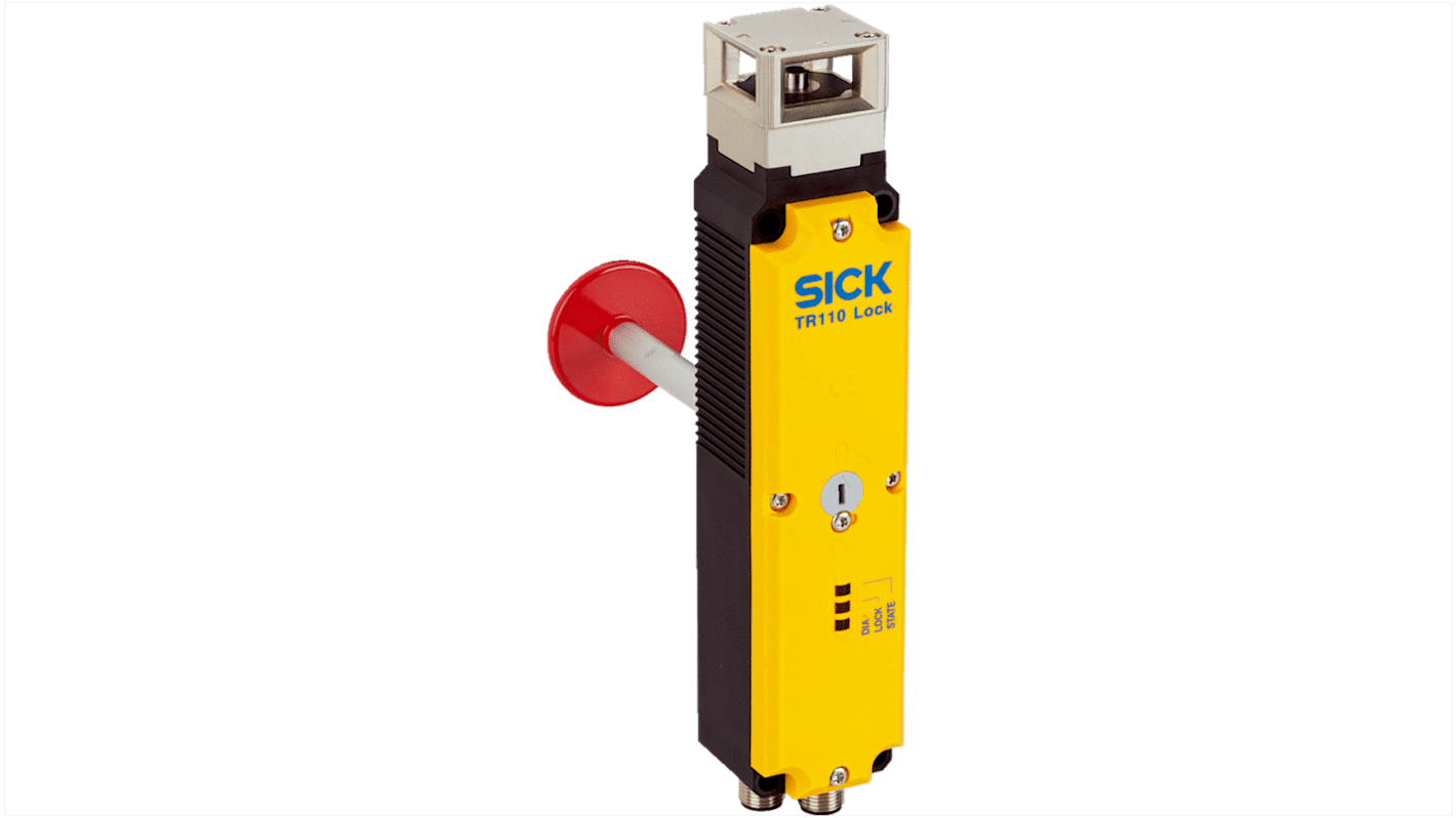 Commutateur de sécurité Sick TR110, à puissance, IP67, IP69K, 150mA