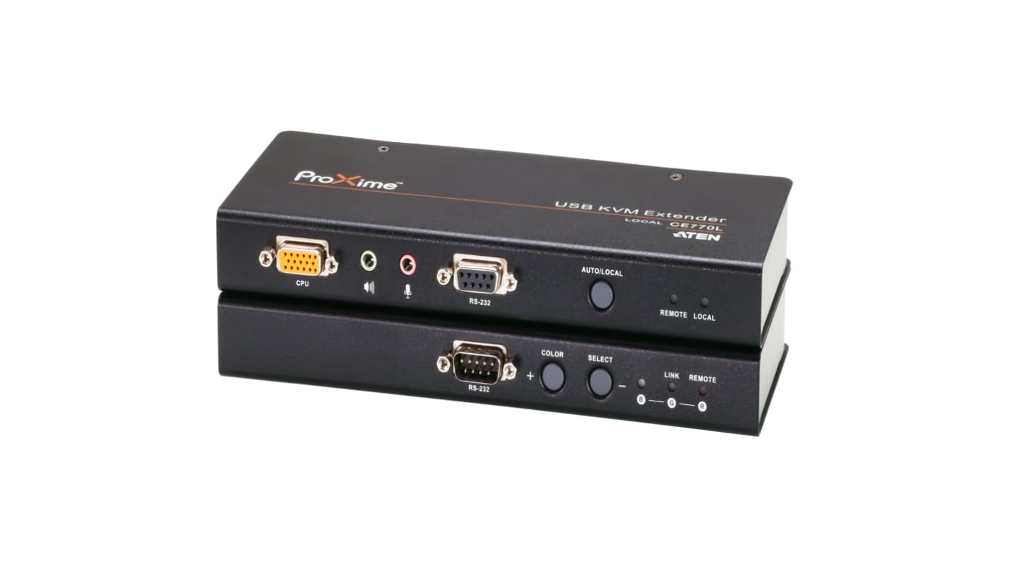 Aten KVM hosszabbító USB CAT 5e VGA 12
