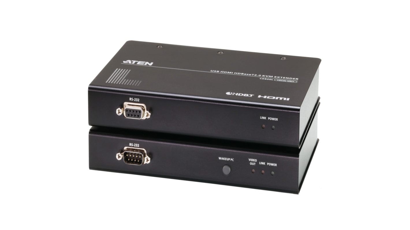 Aten KVM-Extender Typ HDMI 17 Anschlüsse USB CAT 6