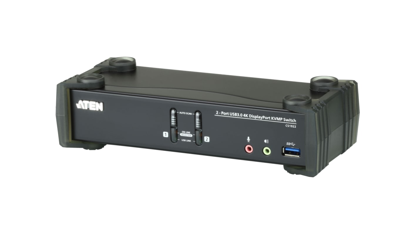 Switch KVM Stereo Aten CS1922 porte = 2 USB DisplayPort