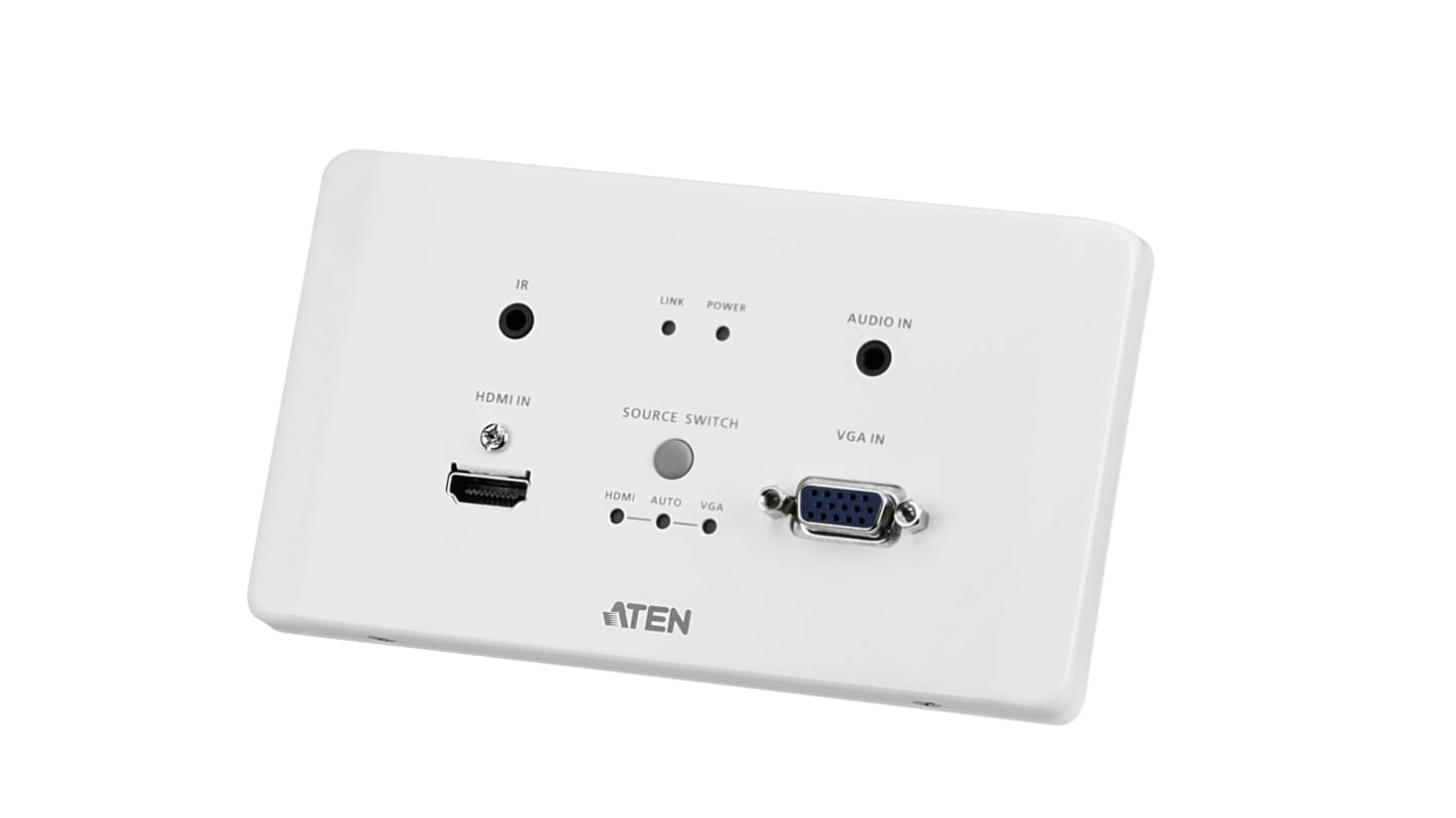 Aten 2 Port HDMI, VGA over CAT 6 Extender 100m, 4096 x 2160 Maximum Resolution
