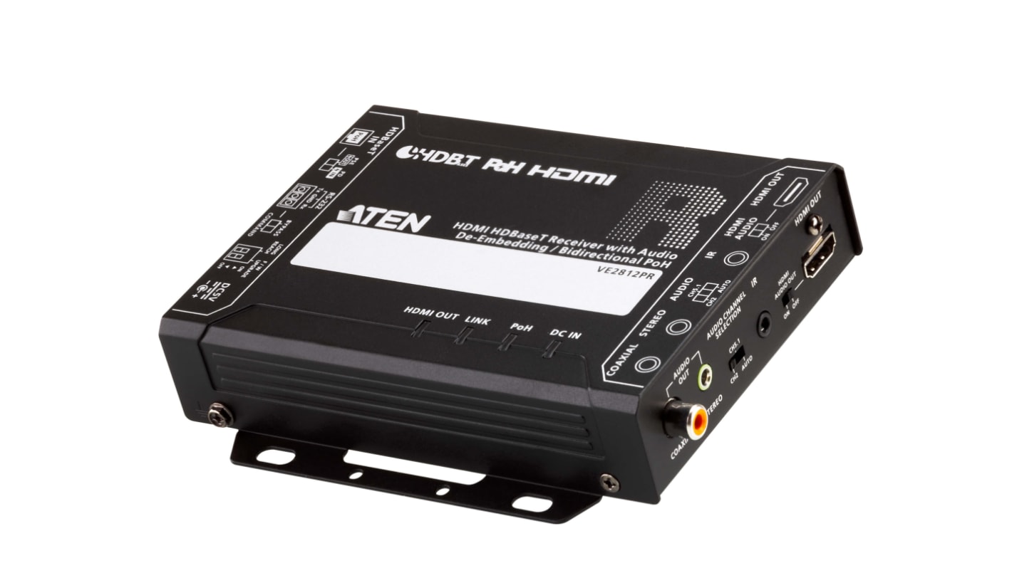 Aten Extender Video-Extender HDMI CAT 6, 4096 x 2160 Max., 1 Videoanschlüsse, 100m Erweiterungsdistanz