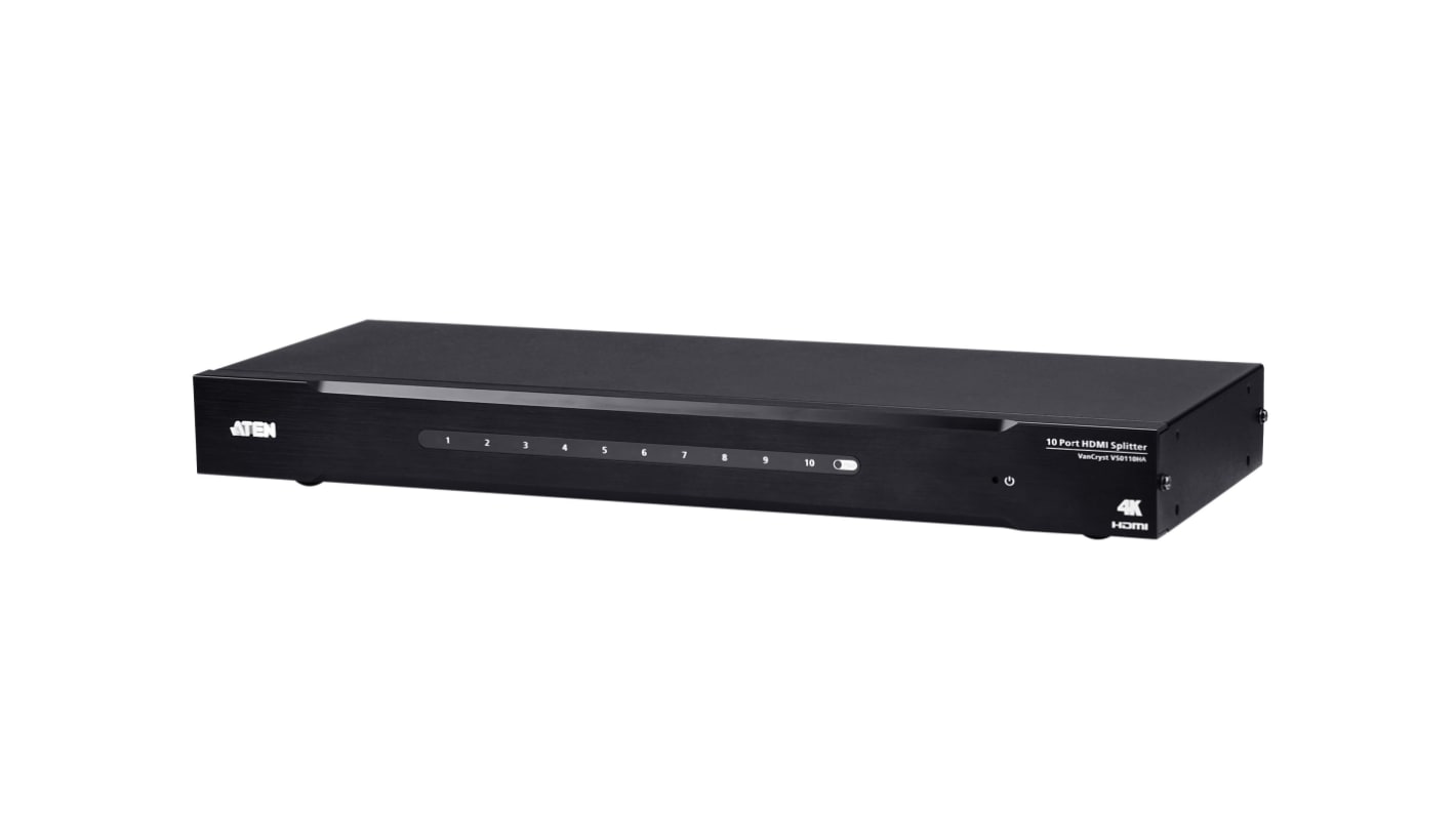 Aten 10 Port 1 Input 10 Output HDMI Splitter 4096 x 2160