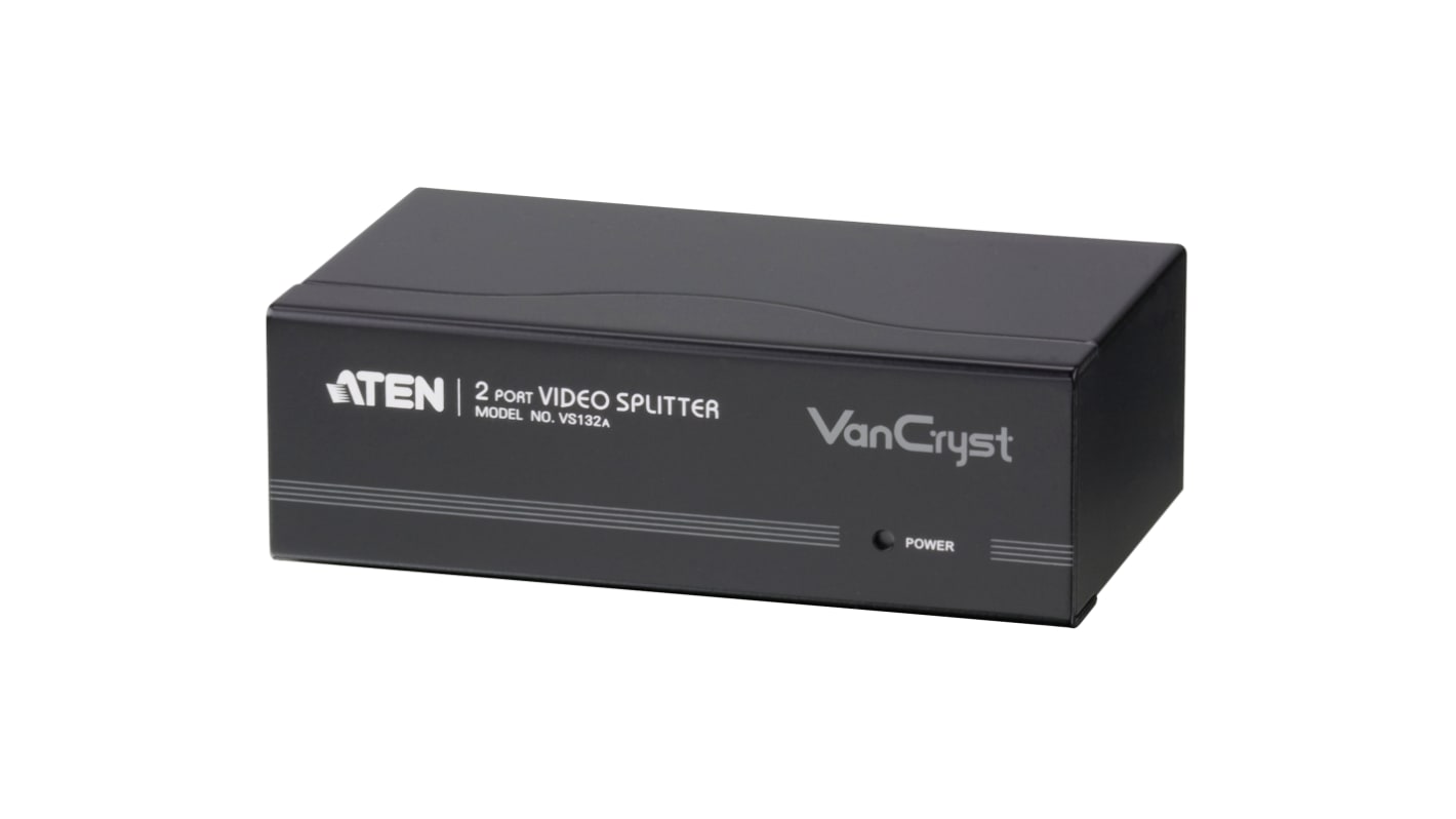 Aten Video-Splitter HDBaseT 2-Port, 2048 x 1536 1 Videoeingänge 2 Videoausgänge