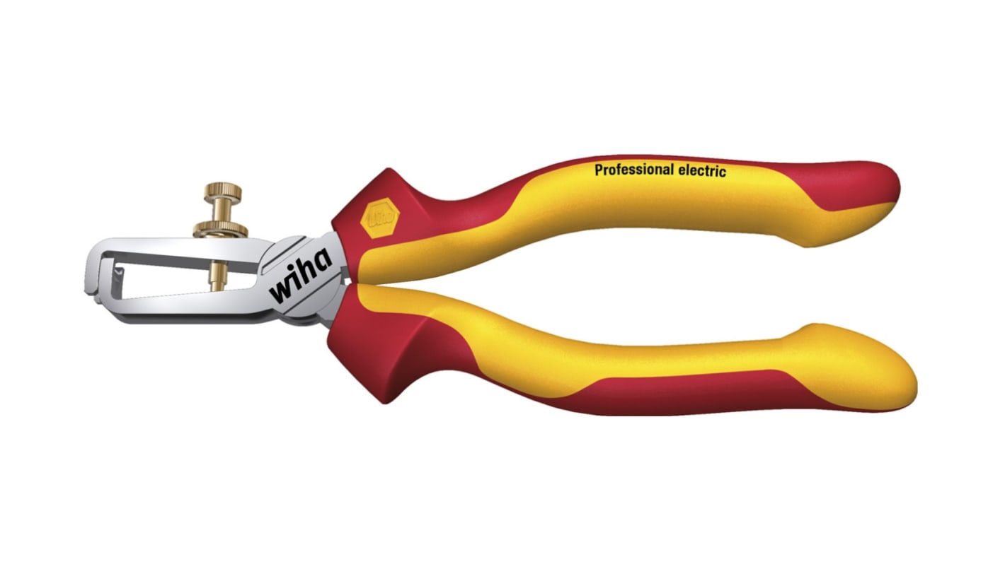 Wiha Z55016006SB Pliers, 160 mm Overall, Straight Tip