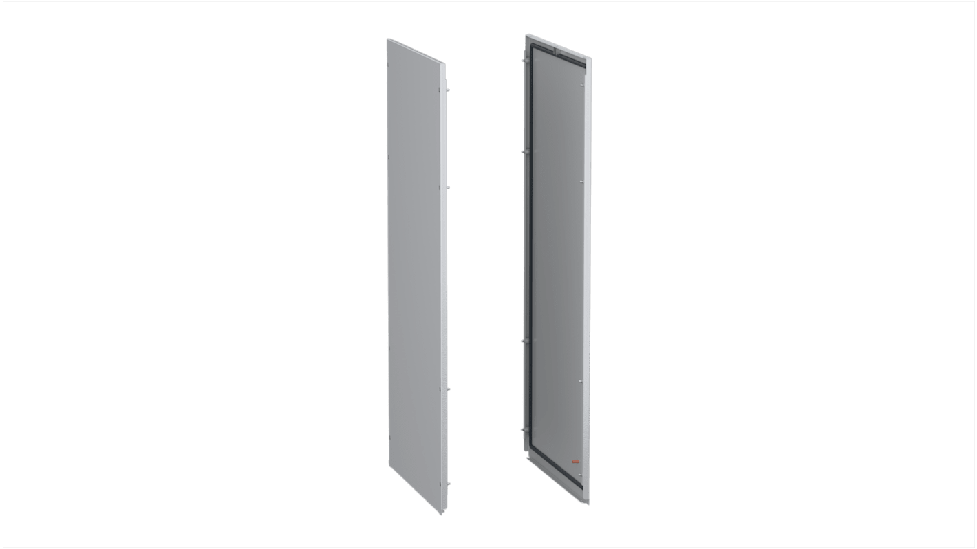 Schneider Electric PanelSeT SFN Accessoires Series RAL 7035 Grey Steel Side Panel, 1200mm H, 600mm W, for Use with