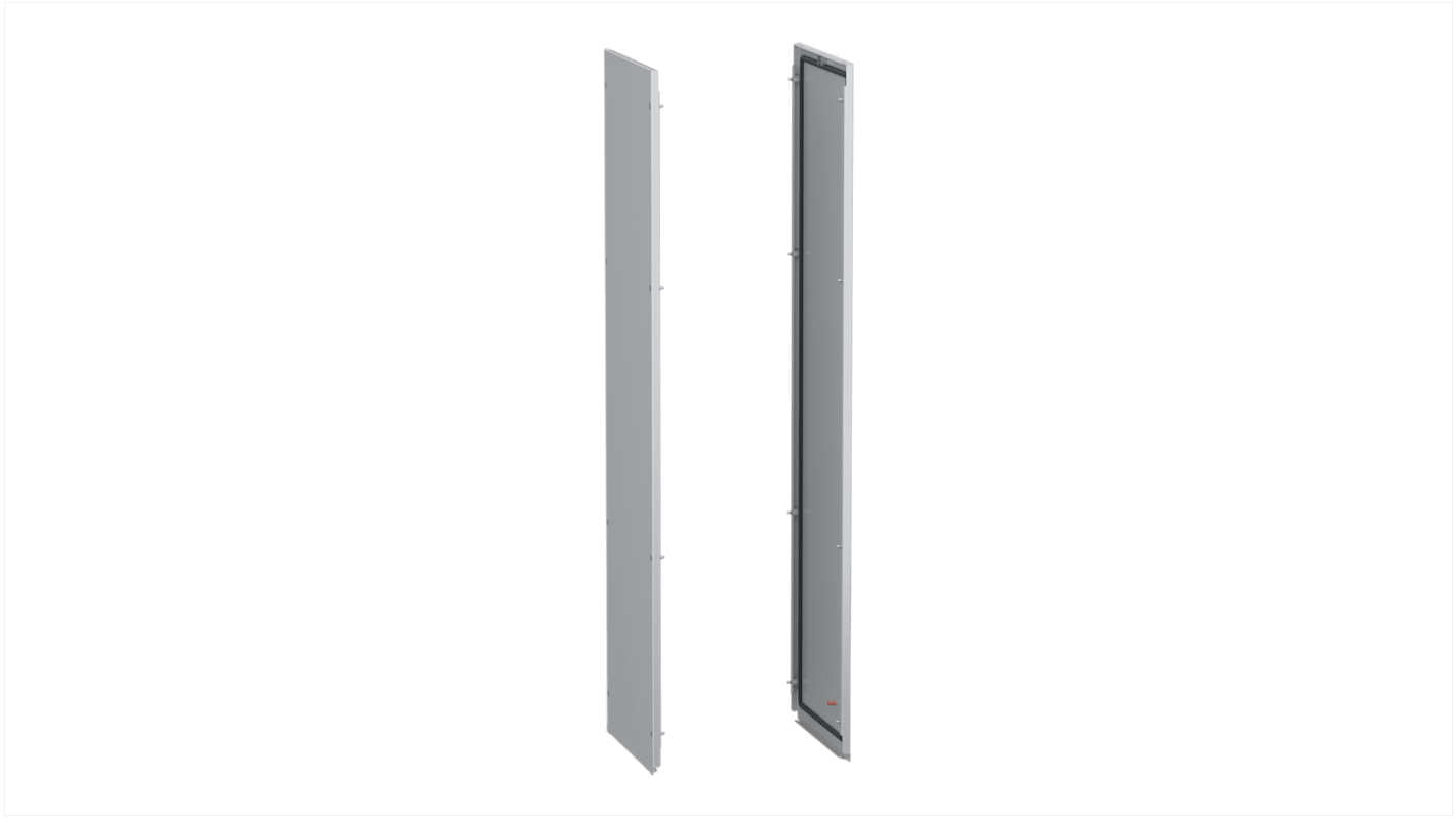 Schneider Electric PanelSeT SFN Accessoires Series RAL 7035 Grey Steel Side Panel, 1400mm H, 400mm W, for Use with