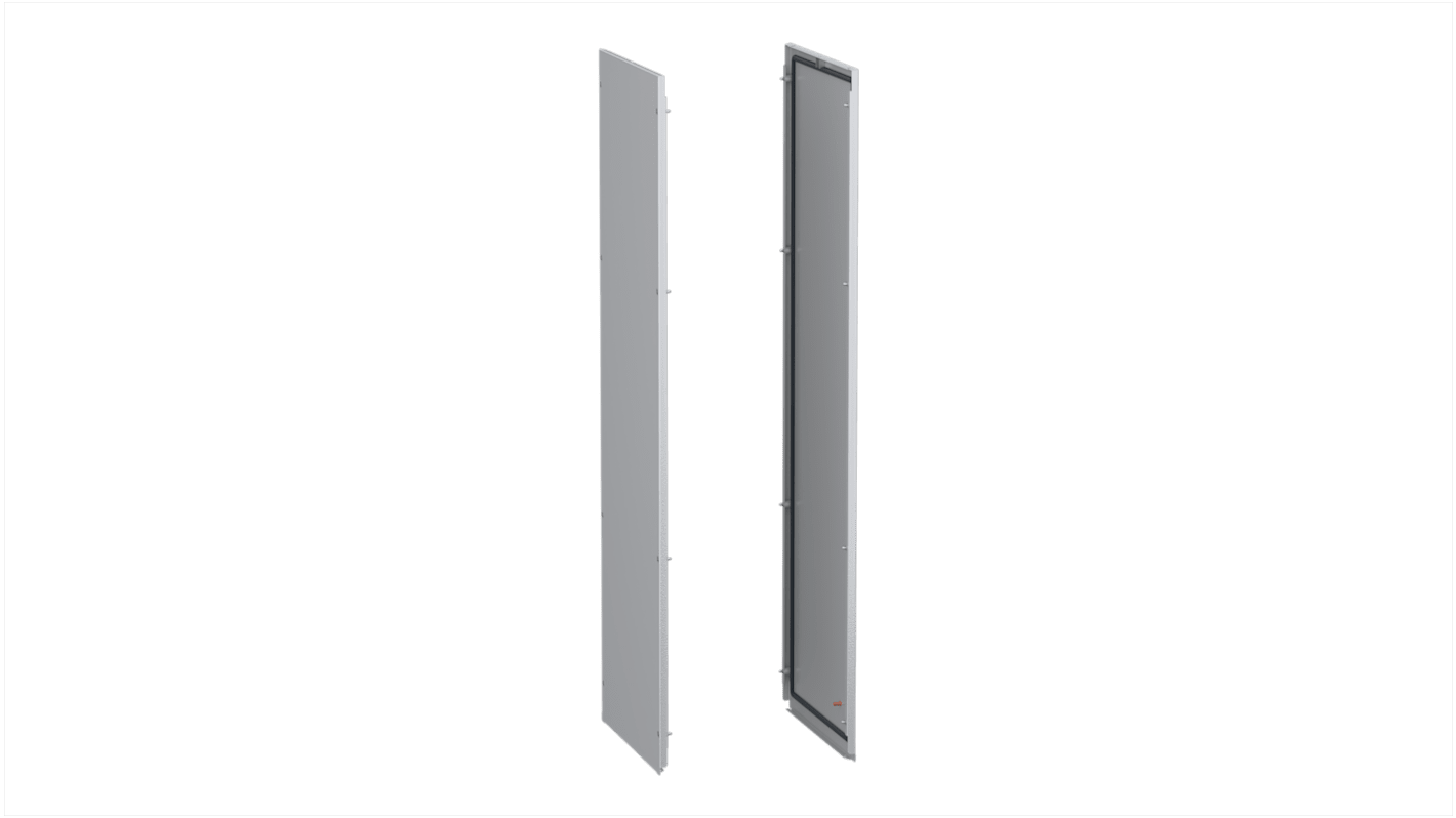 Schneider Electric PanelSeT SFN Accessoires Series RAL 7035 Grey Steel Side Panel, 1400mm H, 500mm W, for Use with