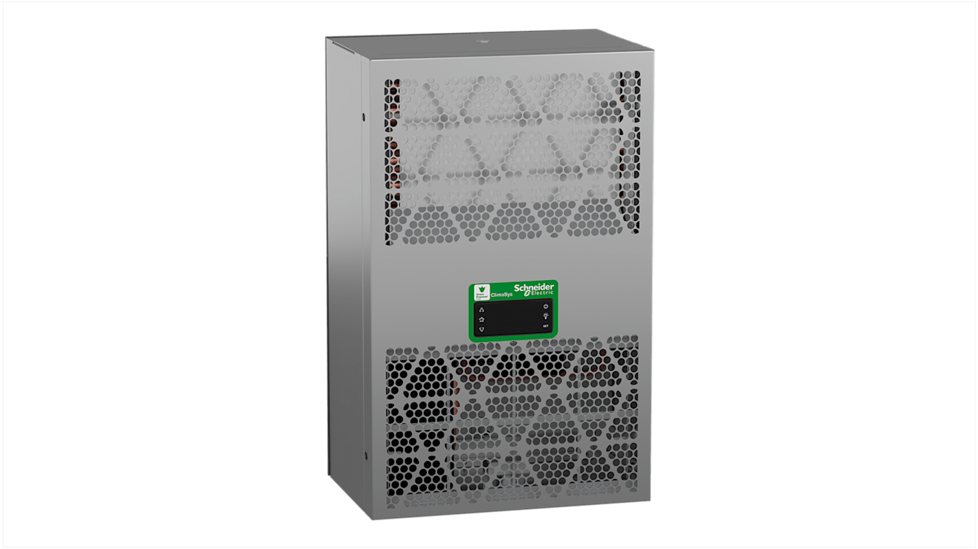 Schneider Electric ClimaSys Series Enclosure Cooling Unit, 350W, 230V ac, 117 m³/h, 166 m³/h, 190 x 290 x 460mm