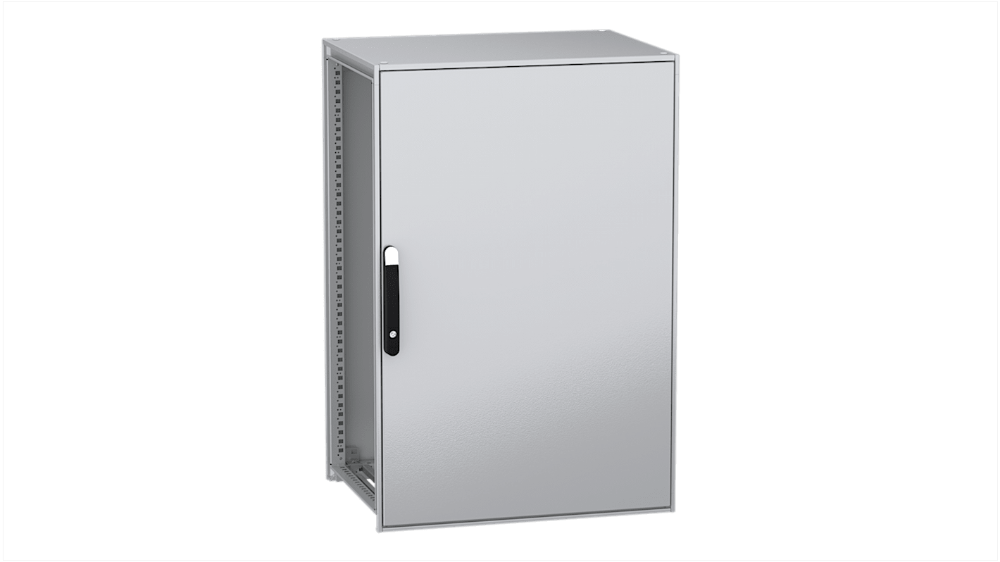 Armario individual de 1 puerta Schneider Electric serie PanelSeT SFN, de Acero galvanizado, 1200 x 800 x 600mm, IP55