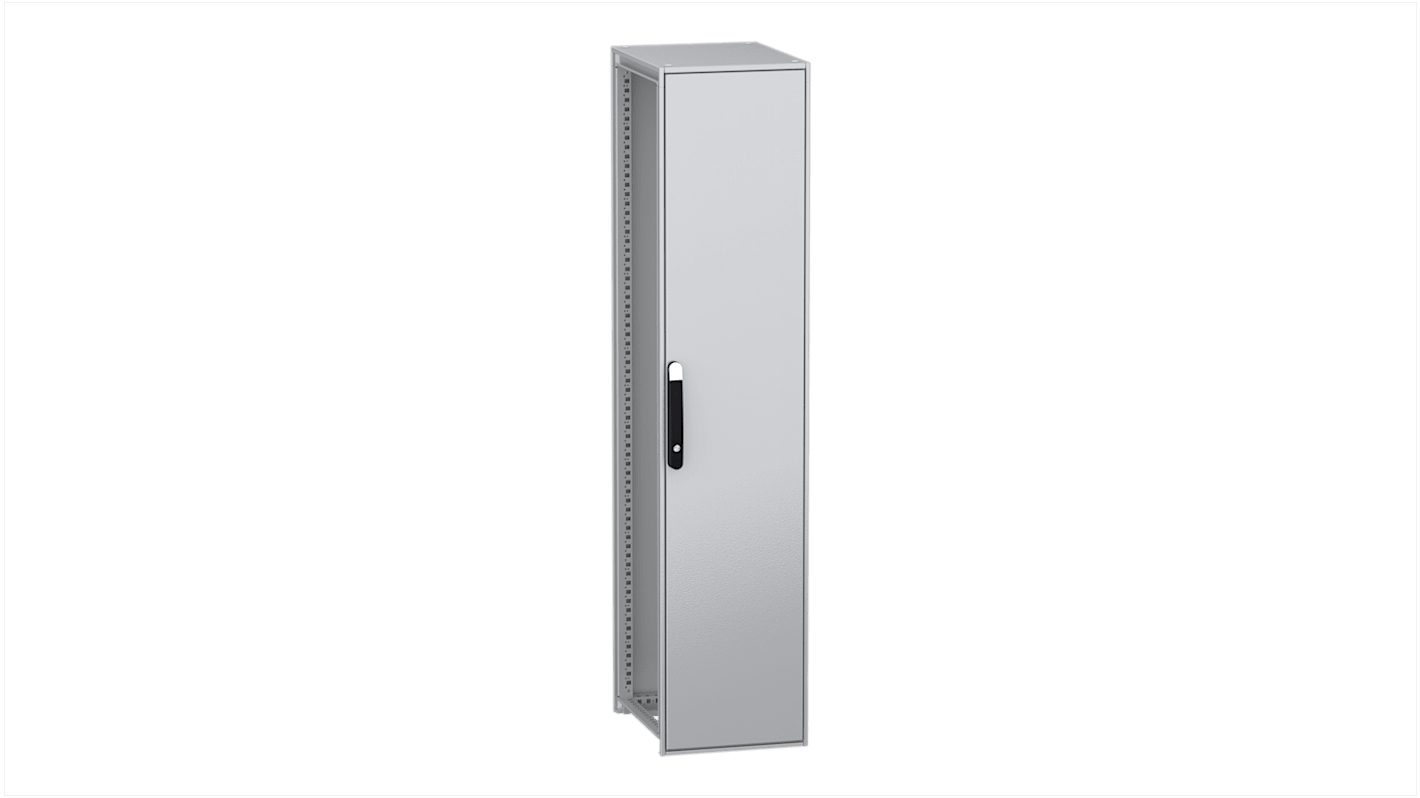 Armario individual de 1 puerta Schneider Electric serie PanelSeT SFN, de Acero galvanizado, 1800 x 400 x 500mm, IP55