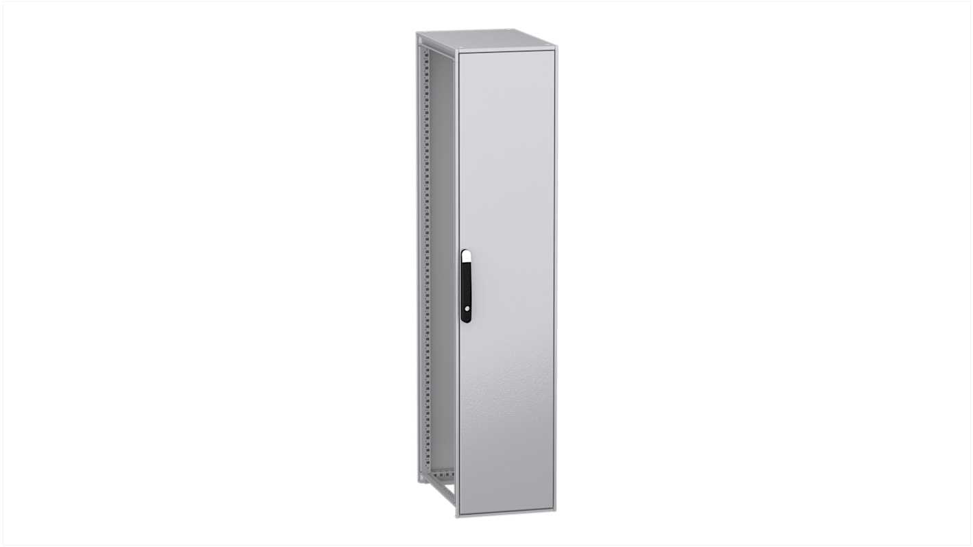 Armario individual de 1 puerta Schneider Electric serie PanelSeT SFN, de Acero galvanizado, 1800 x 400 x 60mm, IP55