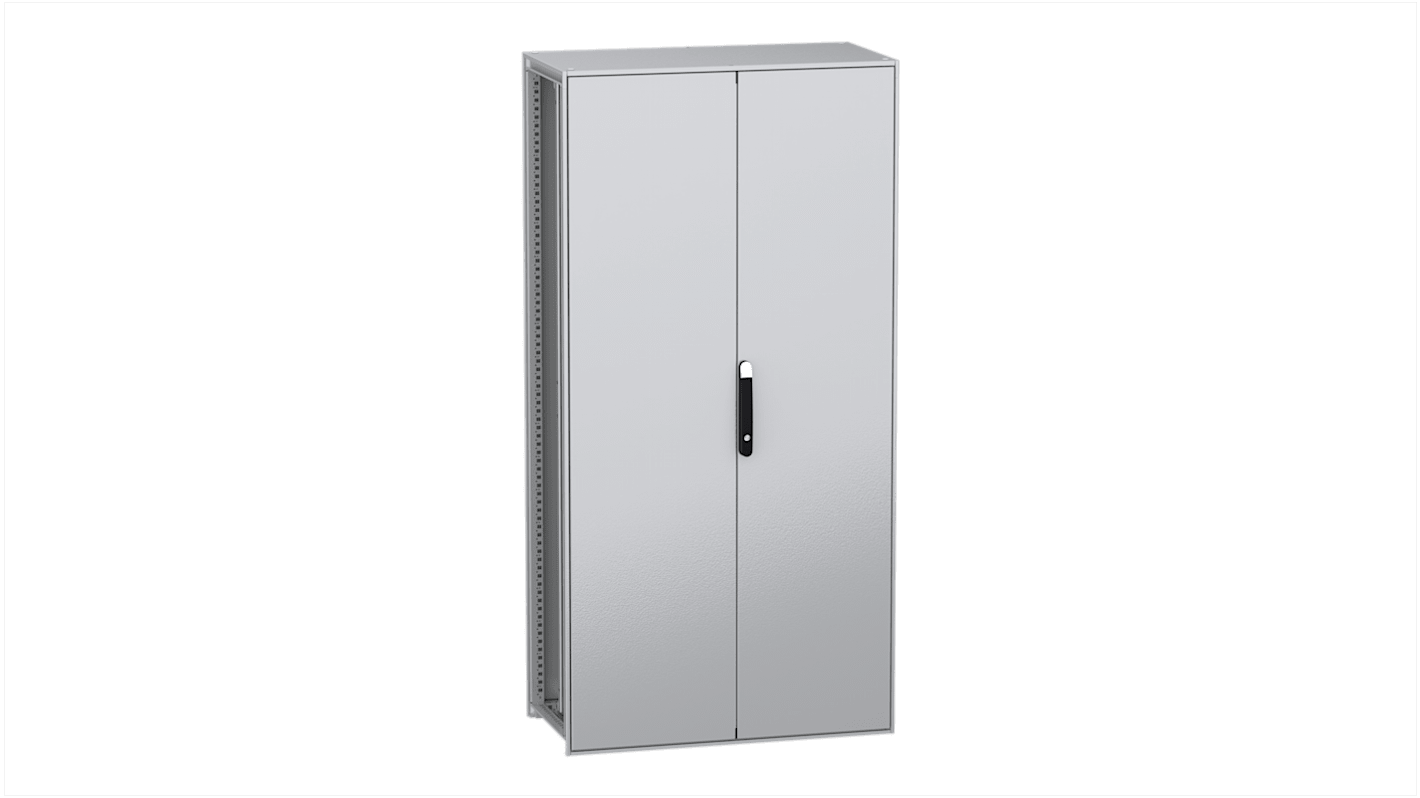 Supporto da pavimento Schneider Electric, porta doppia, in Acciaio galvanizzato, 2000 x 1000 x 500mm, IP55