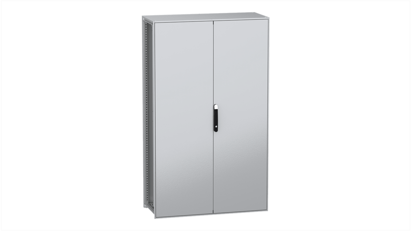 Armario individual de 2 puertas Schneider Electric serie PanelSeT SFN, de Acero galvanizado, 2000 x 1200 x 500mm, IP55