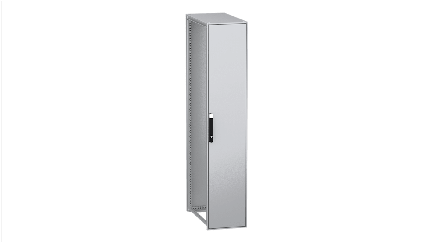 Armario individual de 1 puerta Schneider Electric serie PanelSeT SFN, de Acero galvanizado, 2000 x 400 x 800mm, IP55