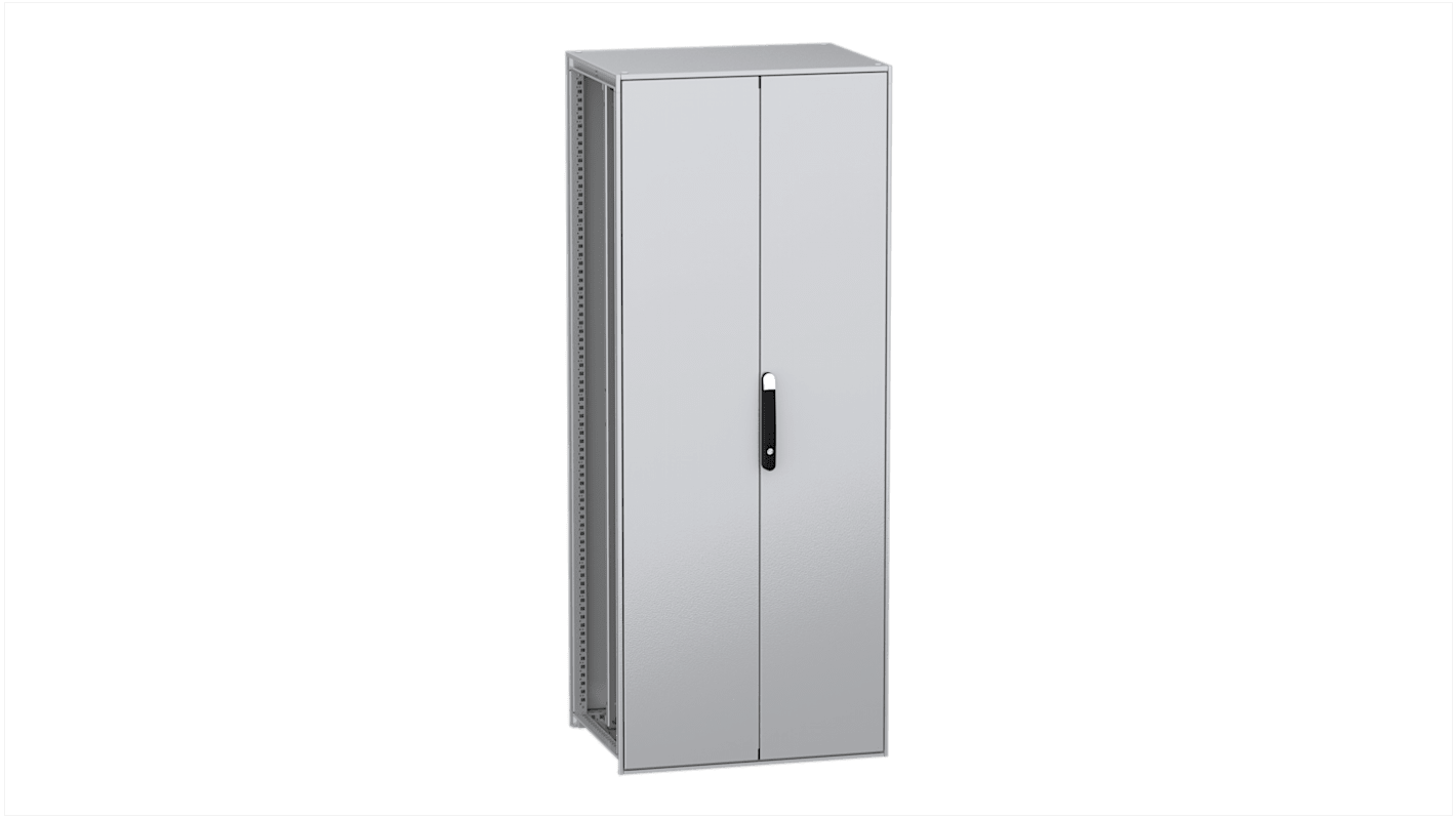 Supporto da pavimento Schneider Electric, porta doppia, in Acciaio galvanizzato, 2000 x 800 x 600mm, IP55