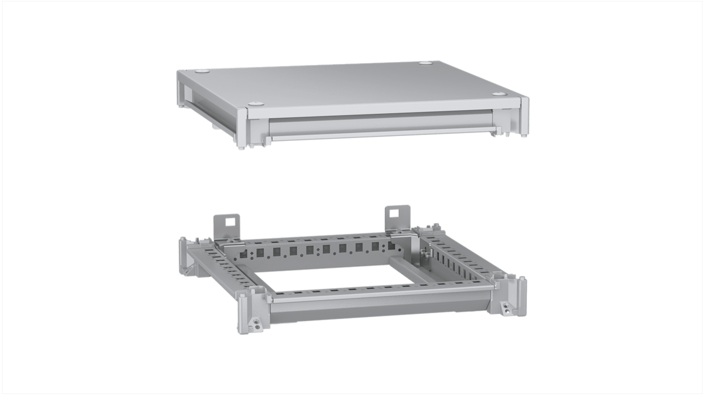 Schneider Electric PanelSeT SFN Kit Series Steel Frame Kit for Use with PanelSeT SFN, 400 x 400 x 110mm