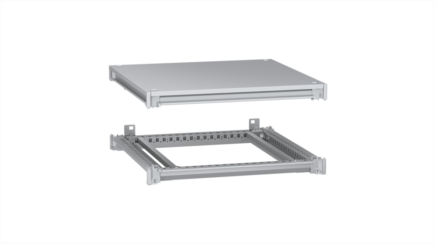 Schneider Electric PanelSeT SFN Kit Series Steel Frame Kit for Use with PanelSeT SFN, 600 x 600 x 110mm