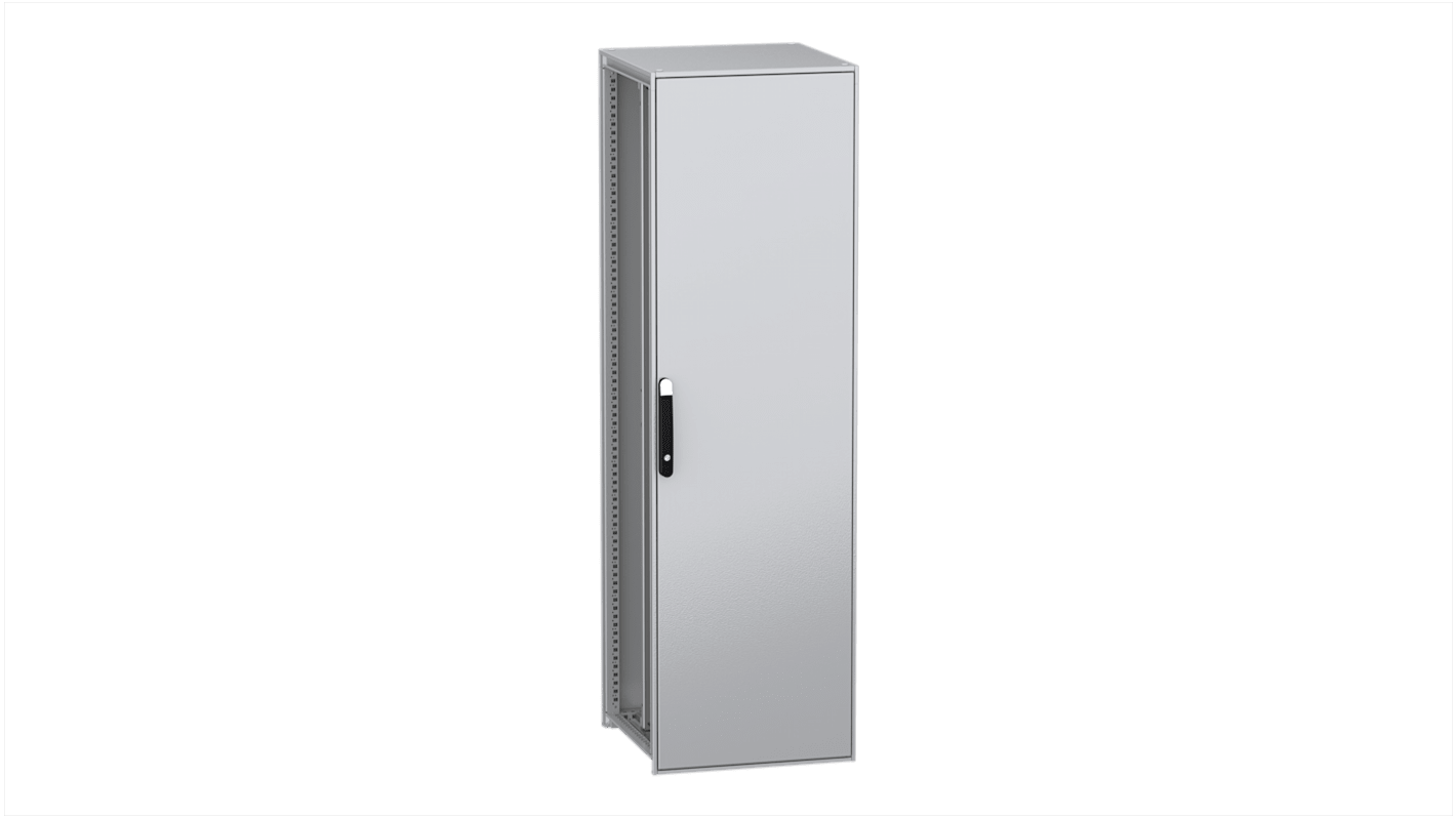 Armario individual de 1 puerta Schneider Electric serie PanelSeT SFN, de Acero galvanizado, 2000 x 600 x 600mm, IP55