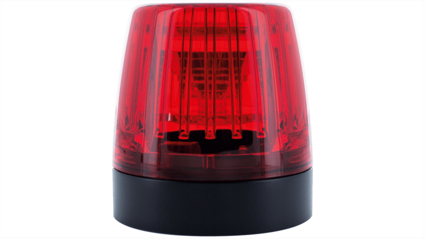 Murrelektronik Limited 4000-76056 Series Red Beacon, 24 V dc, LED Bulb, IP65