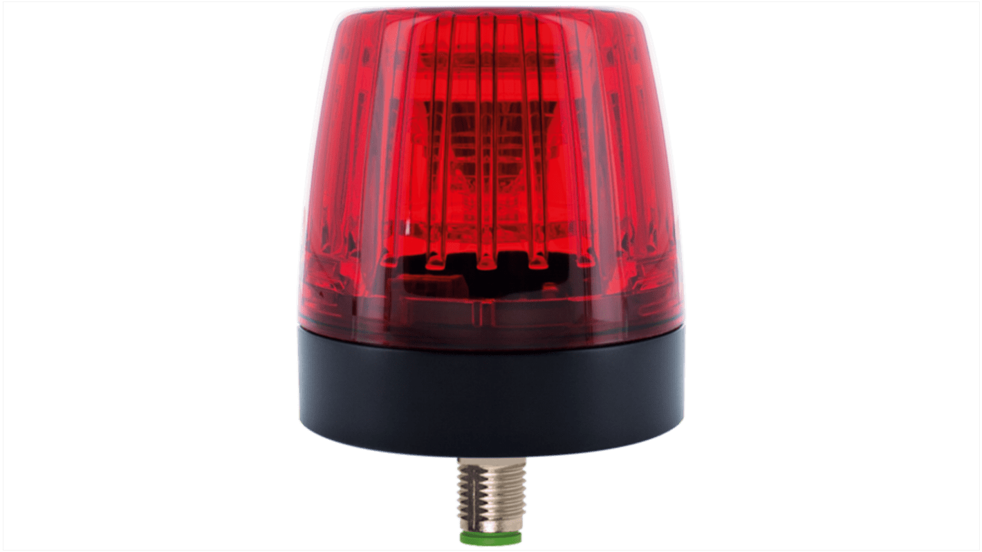 Murrelektronik Limited 4000-76056 Series Red Beacon, 24 V dc, LED Bulb, IP65