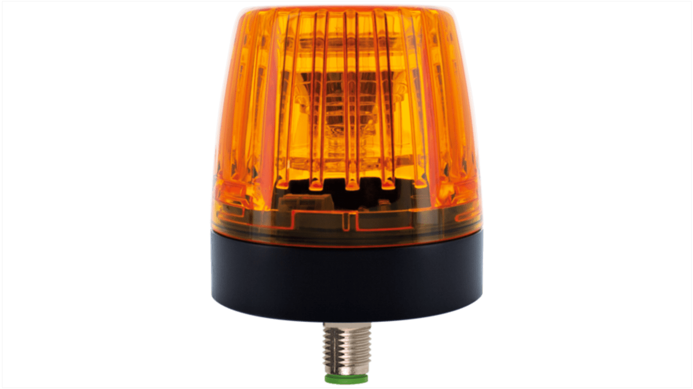 Murrelektronik Limited 4000-76056 Series Amber Beacon, 24 V dc, LED Bulb, IP65