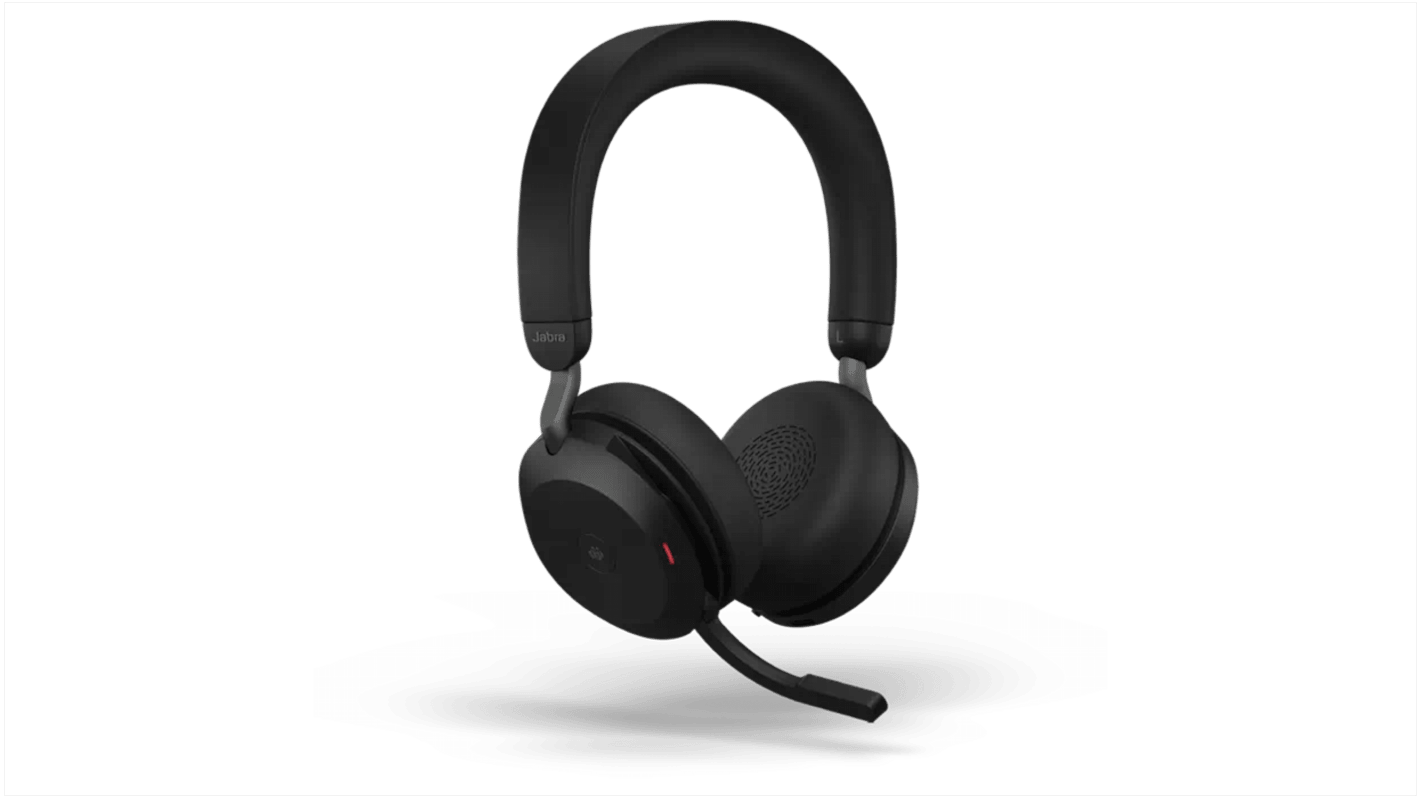 Jabra EVOLVE2 75 Black Wireless Bluetooth On Ear Headset