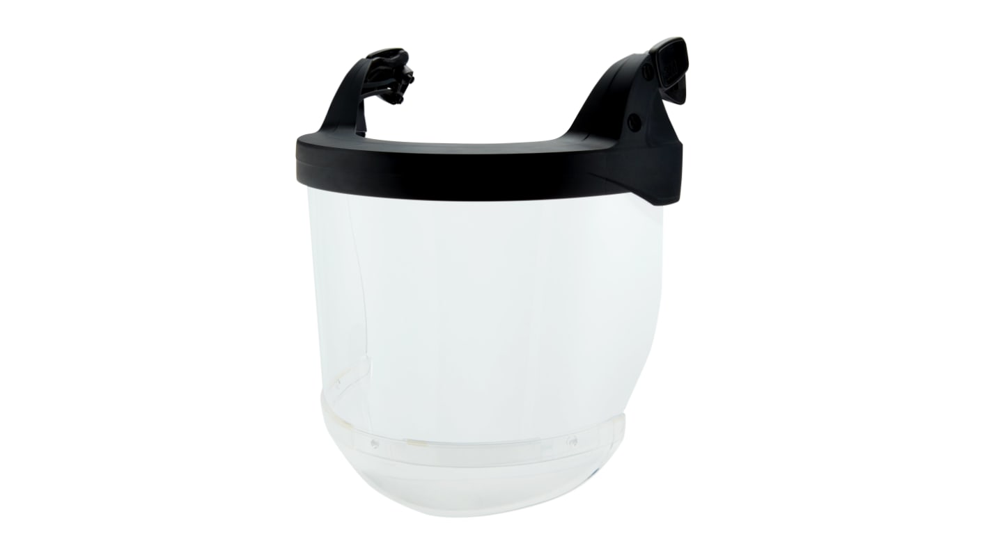Clear Flip Up Acetate Face Shield Headgear with Face Guard , Resistant To Chemical