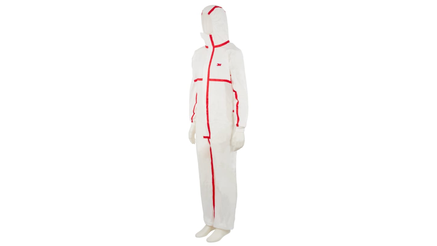 Tute monouso 3M, M Unisex, col. Colore bianco