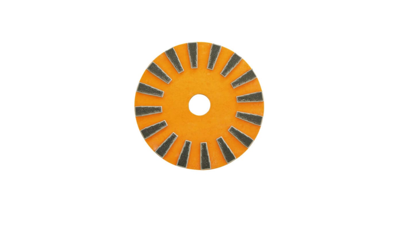 Diamond Circular Abrasive Brush, 17in Diameter