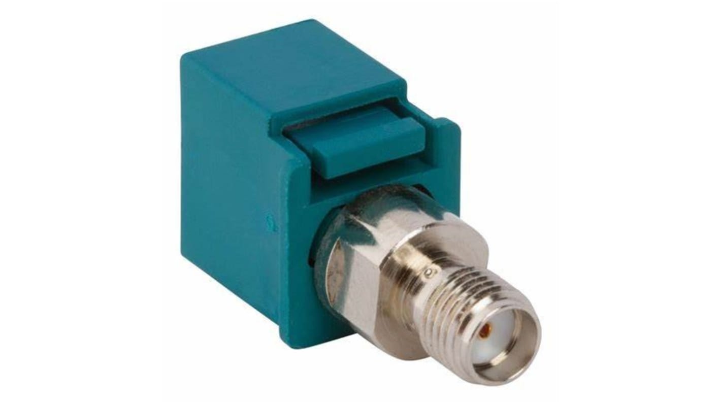 Conector SMA Amphenol RF APH-FKJ-SMAJ, Conector hembra Recto Conector Fakra a Conector hembra SMA