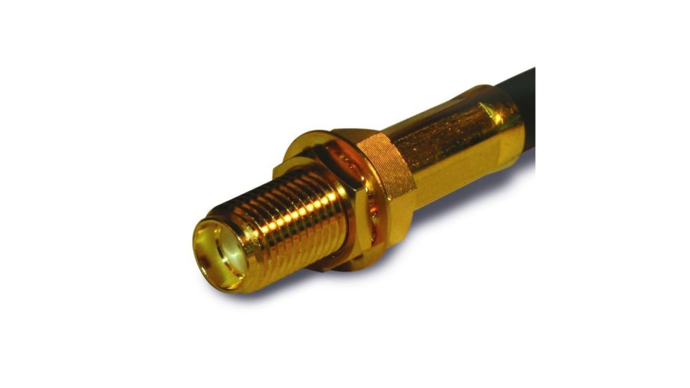 Amphenol RF Straight SMA Connector SMA Jack 12.4GHz