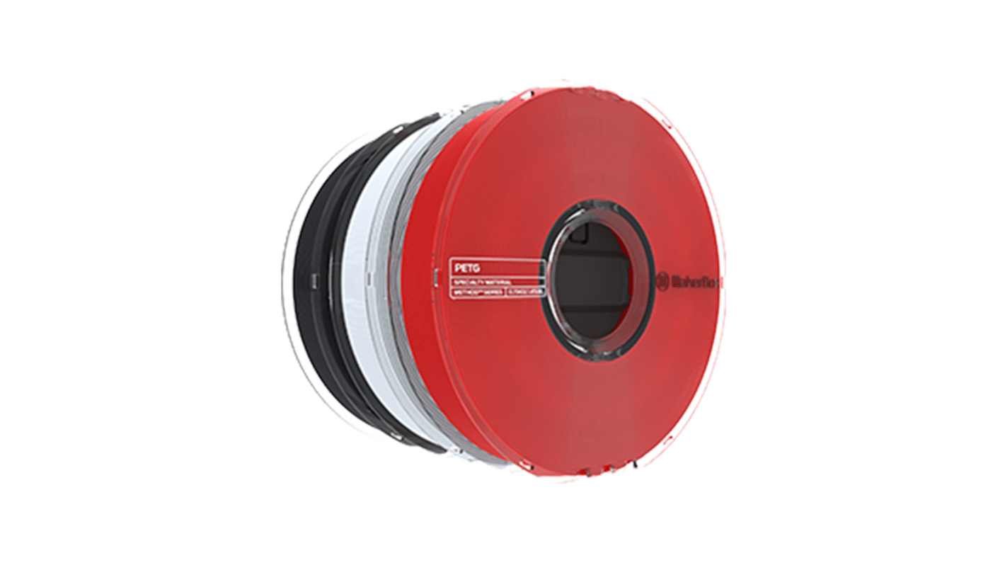 Ultimaker PET-G 3D-Drucker Filament zur Verwendung mit METHOD Serie, Rot, 1.75mm, FDM, 750g