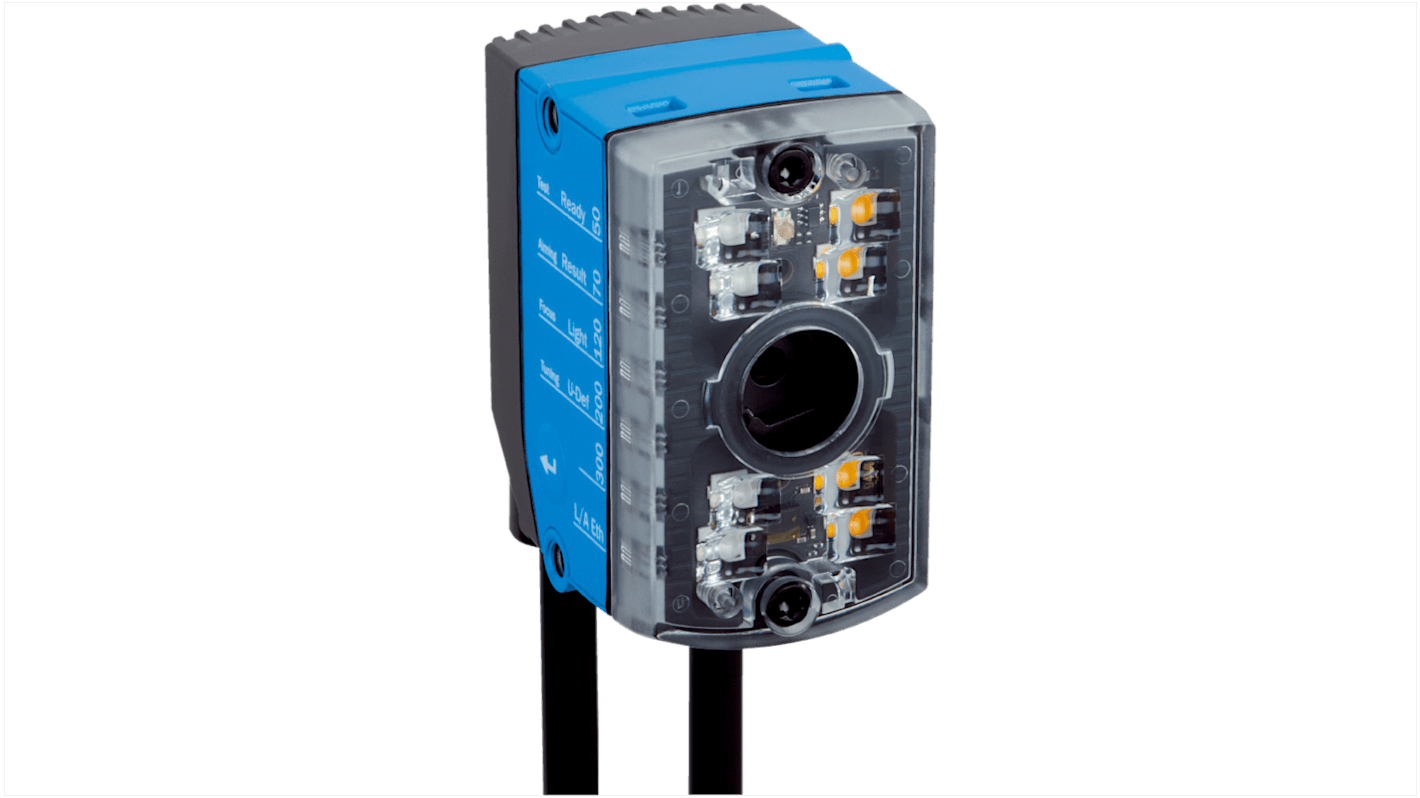 Sick M12 Connector Bar code reader, 12 → 24 V dc