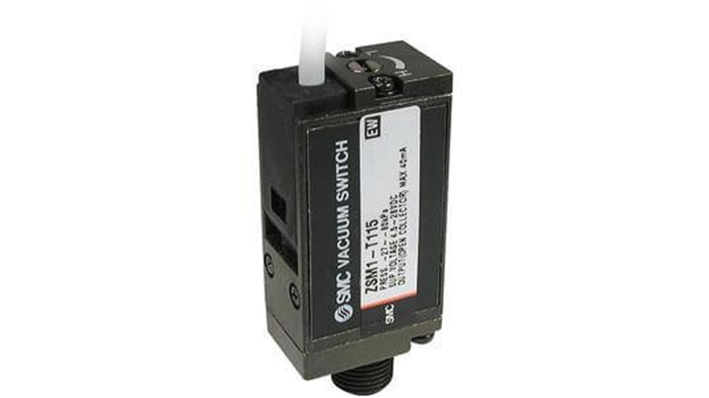 SMC Vacuum Switch, -27kPa to -0.8 bar